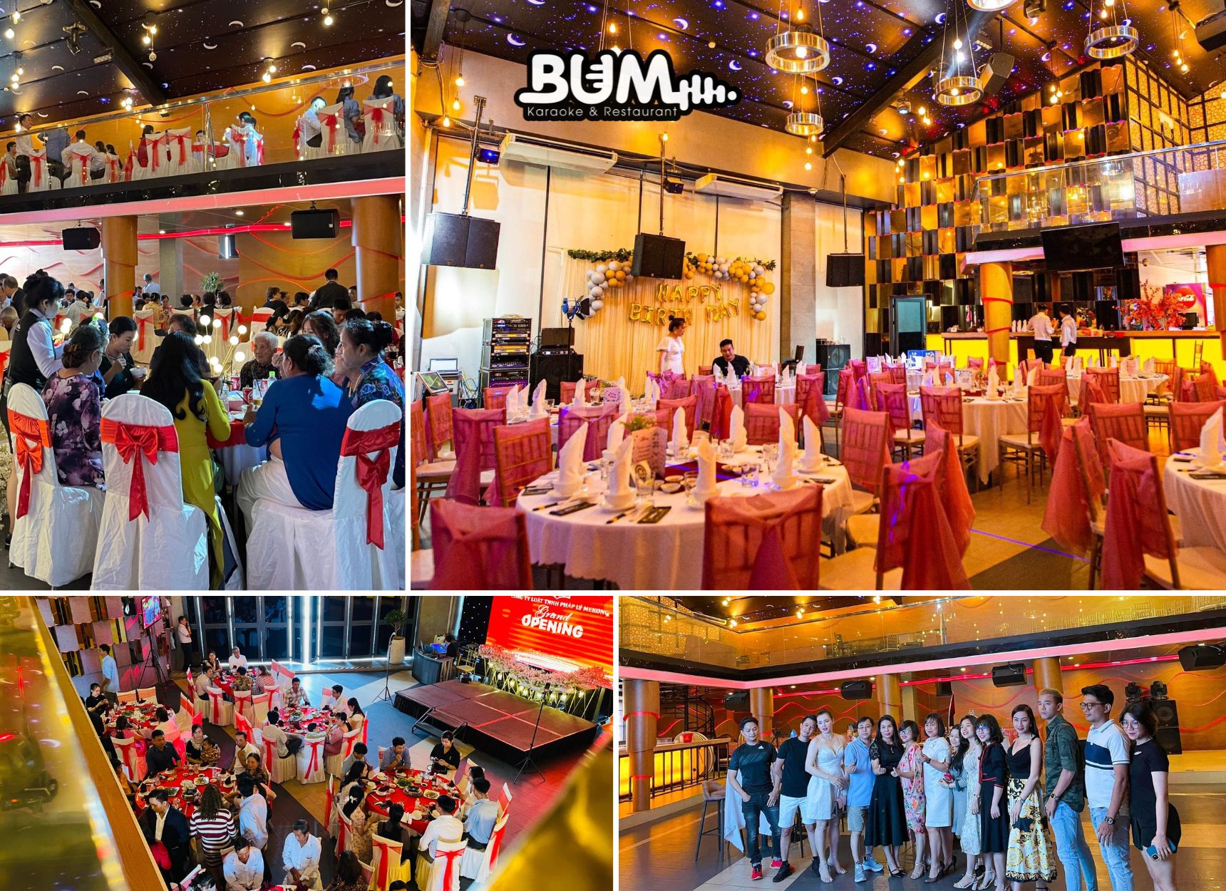 Sảnh tiệc nhà hàng tổ chức tiệc tân niên